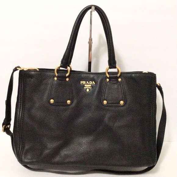 Prada Vitello Daino Full Leather Bag - Picture 1 of 16